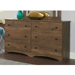 Aspen Oak 6-Drawer Dresser - 15586