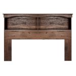 Aspen Oak Twin Bookcase Headboard - Image 3