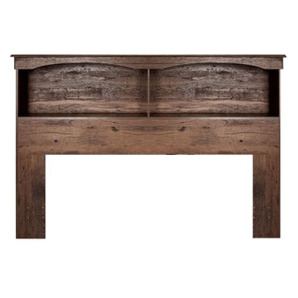Aspen Oak F/Q Bookcase Headboard - Image 3