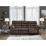Derwin Reclining Sofa with Drop Down Table - Image 3
