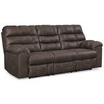 Derwin Reclining Sofa with Drop Down Table