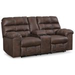 Derwin Reclining Loveseat with Console - Image 2