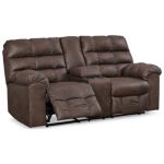 Derwin Reclining Loveseat with Console - Image 4