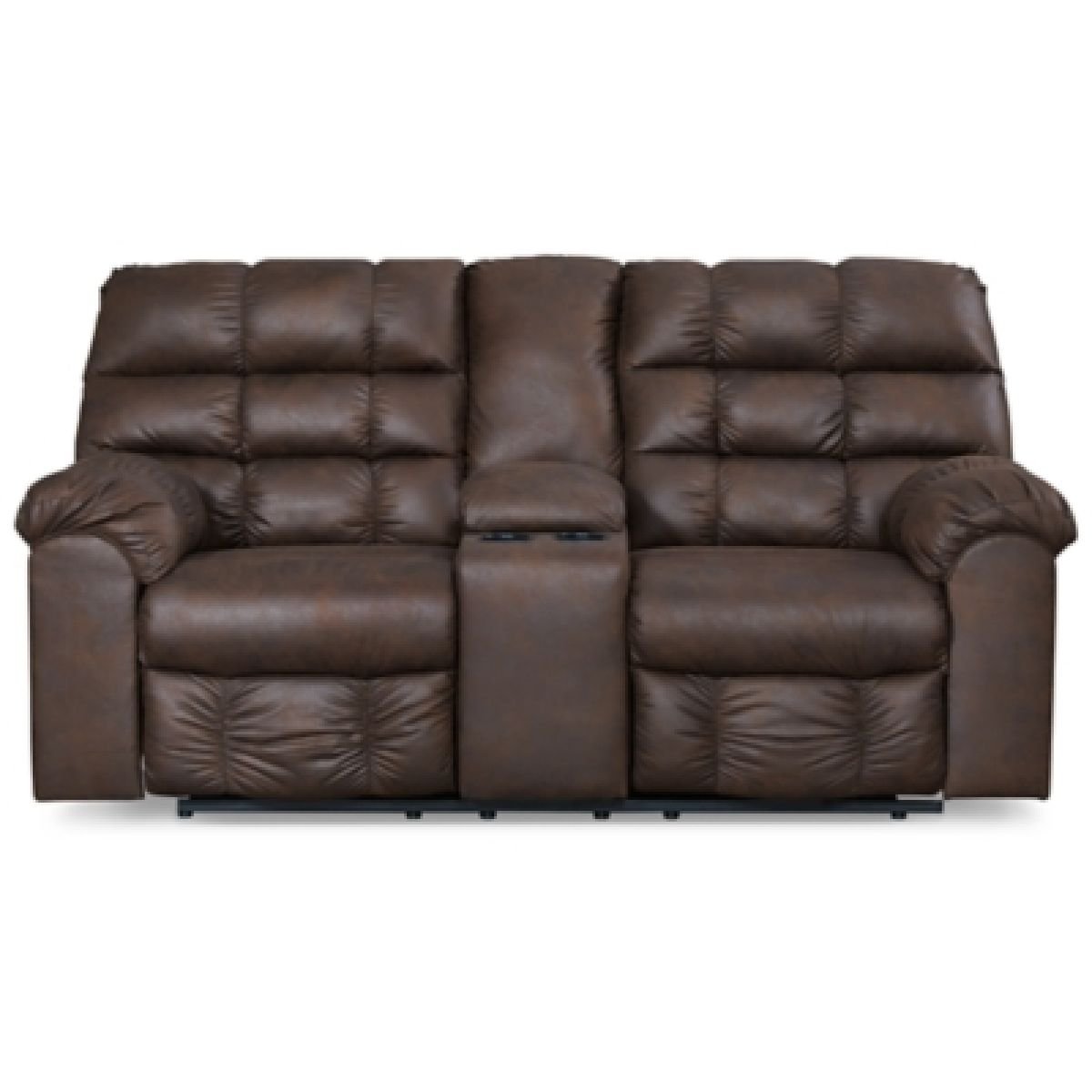 Derwin Reclining Loveseat with Console - Image 5