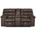 Derwin Reclining Loveseat with Console - Image 5