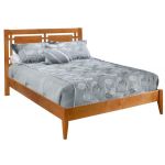 2 West King Open Panel Platform Bed