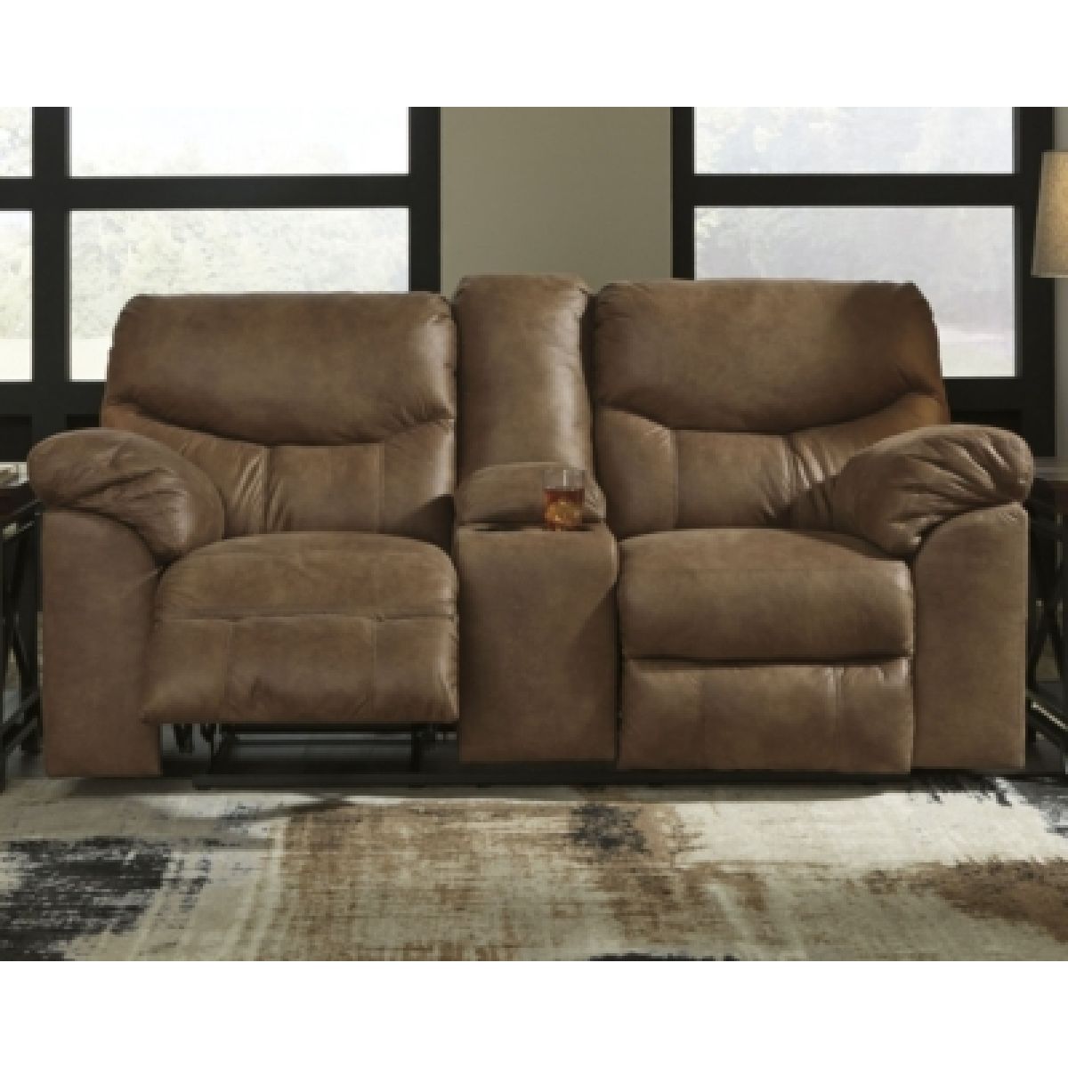 Boxberg Reclining Loveseat with Console - Image 3