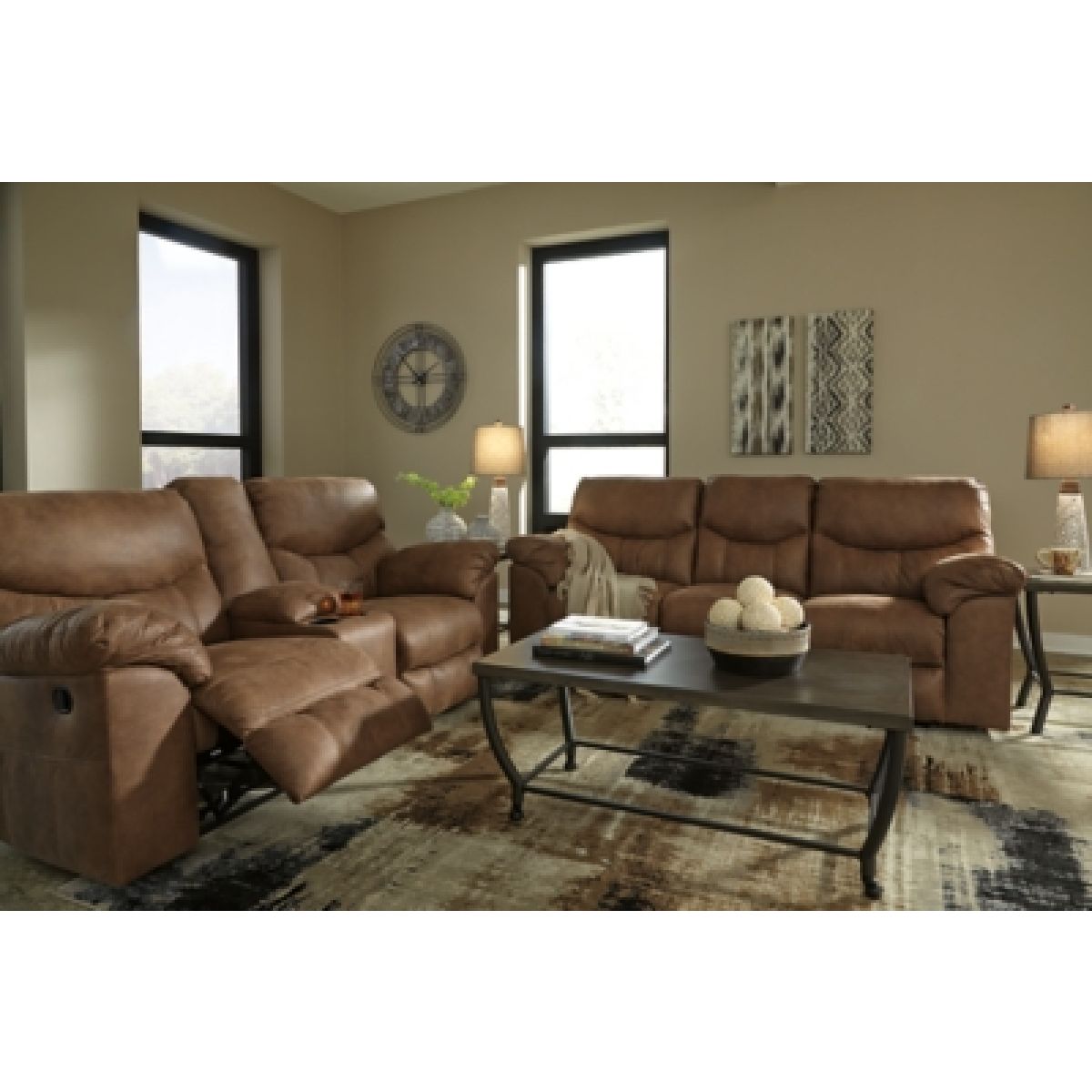 Boxberg Reclining Loveseat with Console - Image 12