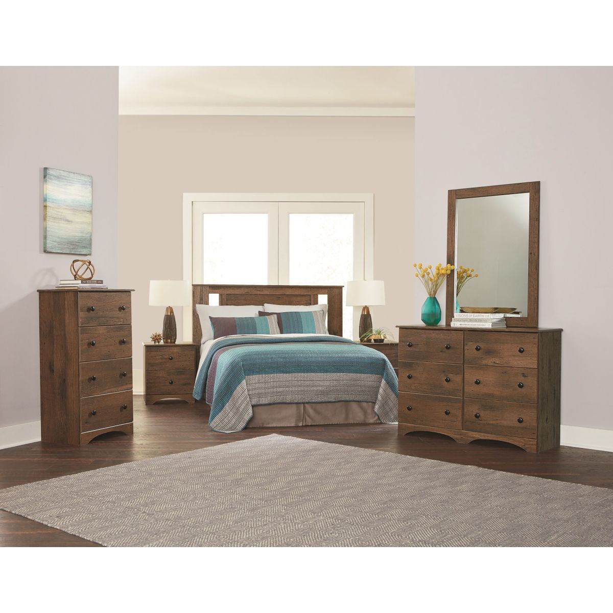 Aspen Oak 4-Drawer Chest - 15234 - Image 2