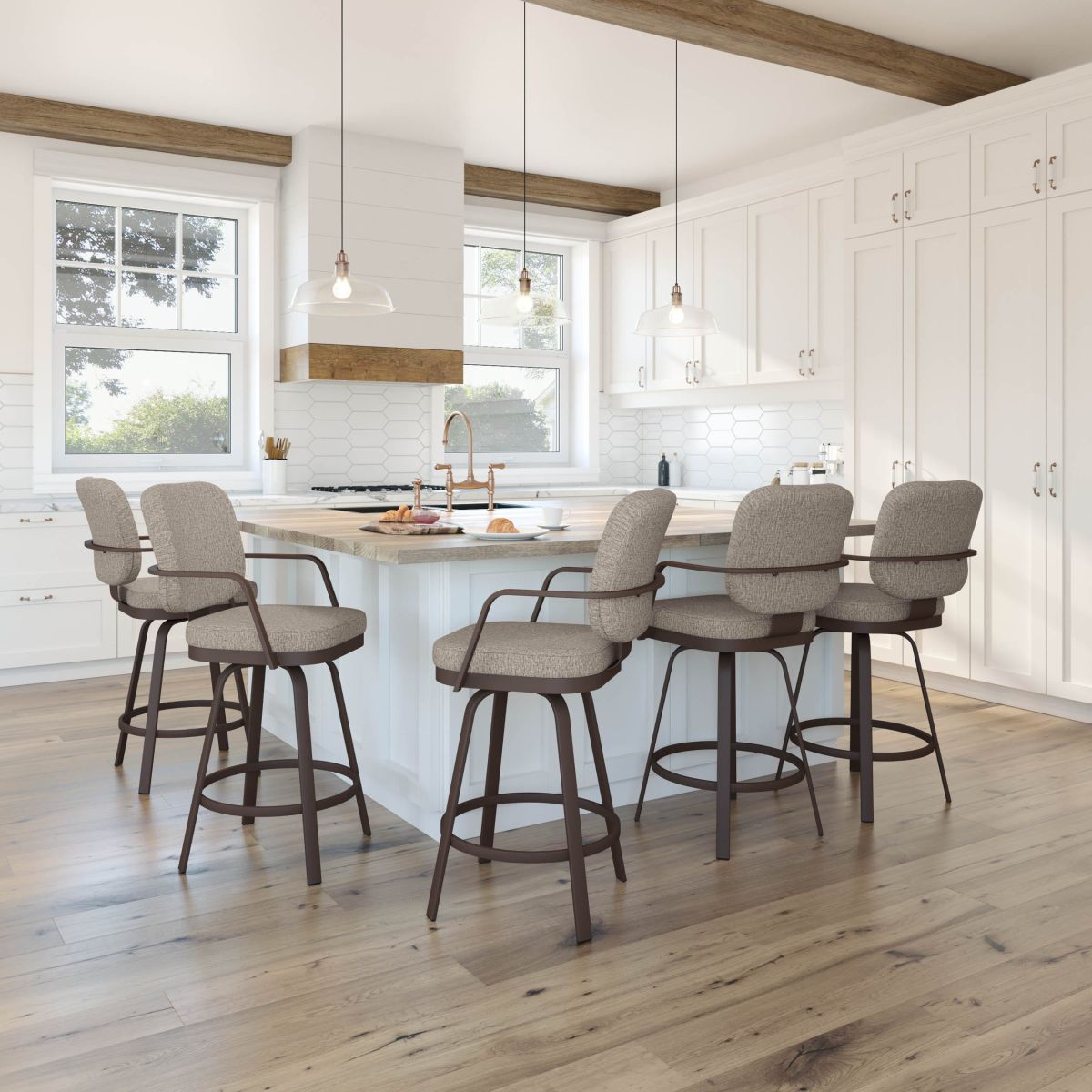 Dorsey Counter Height Swivel Stool - Image 2