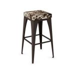 Upright Counter Height Non Swivel Stool