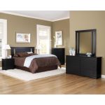 Black Nightstand 5212 - Image 2
