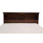 Aspen Oak Twin Bookcase Headboard - Image 2