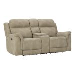 Next-Gen Durapella Power Reclining Loveseat with Console