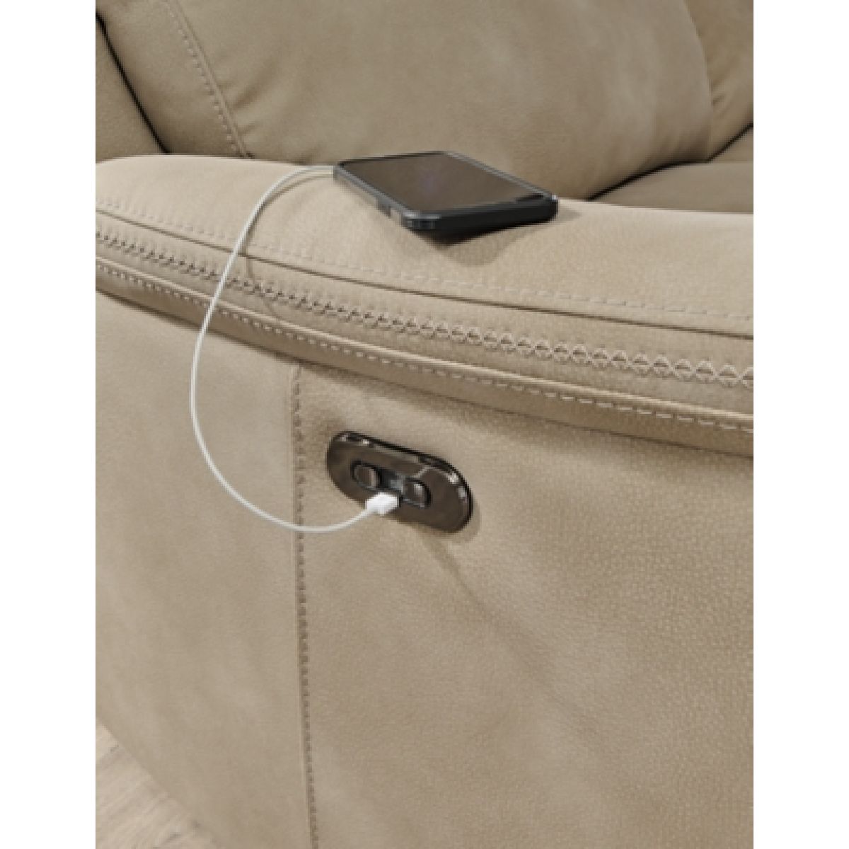 Next-Gen Durapella Power Reclining Loveseat with Console - Image 13