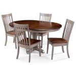 5 Piece Mary Table and Alex Chair Set