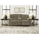 Draycoll Reclining Loveseat with Console - Image 7