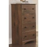 Aspen Oak 4-Drawer Chest - 15324