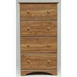 Aspen Oak 4-Drawer Chest - 15234