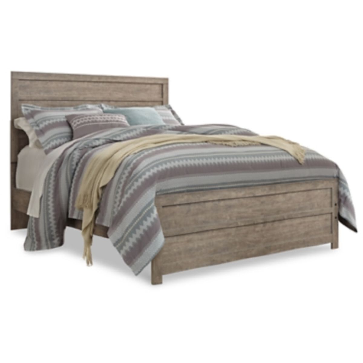 Culverbach Queen Bed with Mirrored Dresser and 2 Nightstand - Image 3