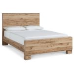 Hyanna Queen Panel Bed with Dresser, Mirror and 1 Nightstand - Image 6