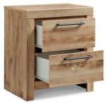 Hyanna Queen Panel Bed with Dresser, Mirror and 1 Nightstand - Image 11