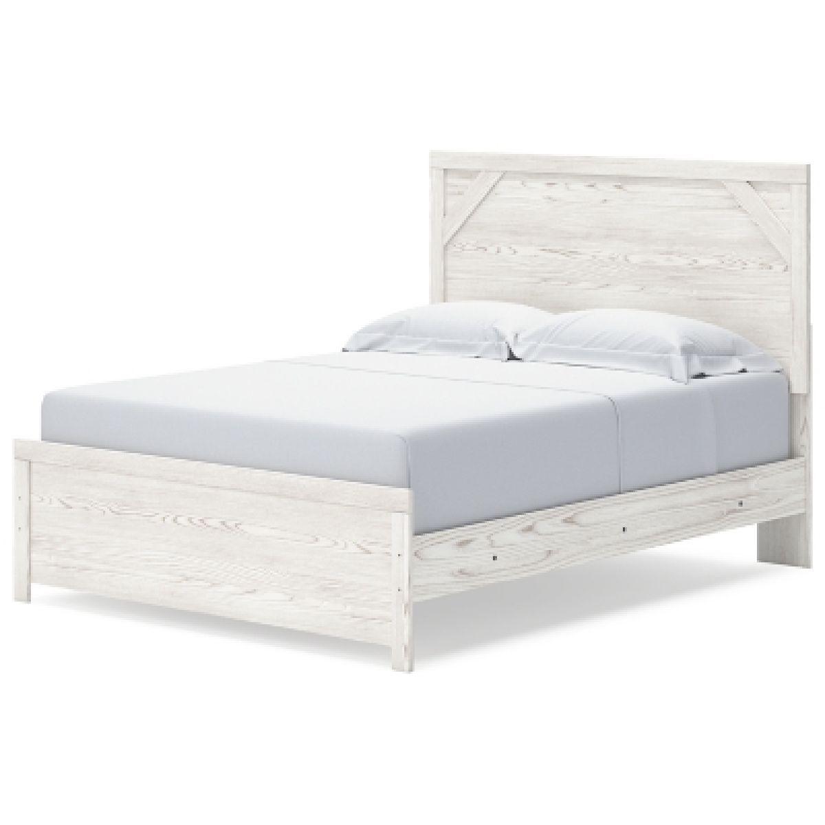 Gerridan Queen Bed with Mirrored Dresser and Nightstand - Image 8