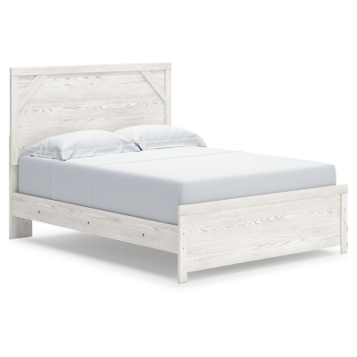 Gerridan Queen Bed with Mirrored Dresser and Nightstand - Image 5