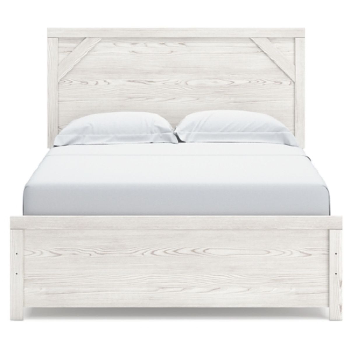 Gerridan Queen Bed with Mirrored Dresser and Nightstand - Image 7