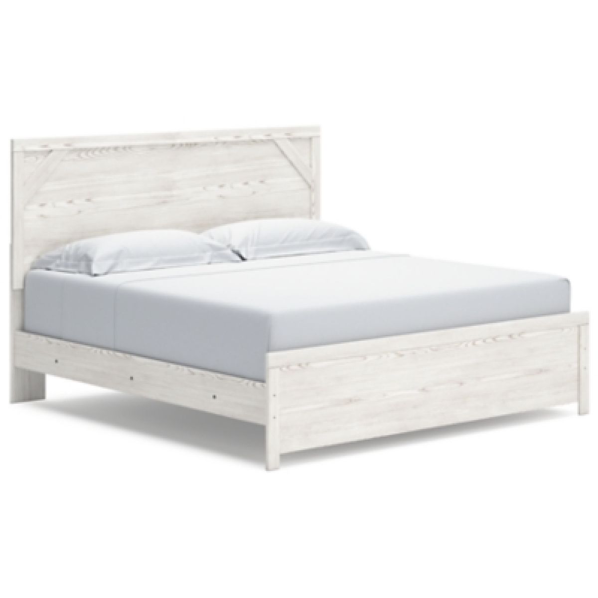 Gerridan King Panel Bed with Mirrored Dresser and Nightstand - Image 5