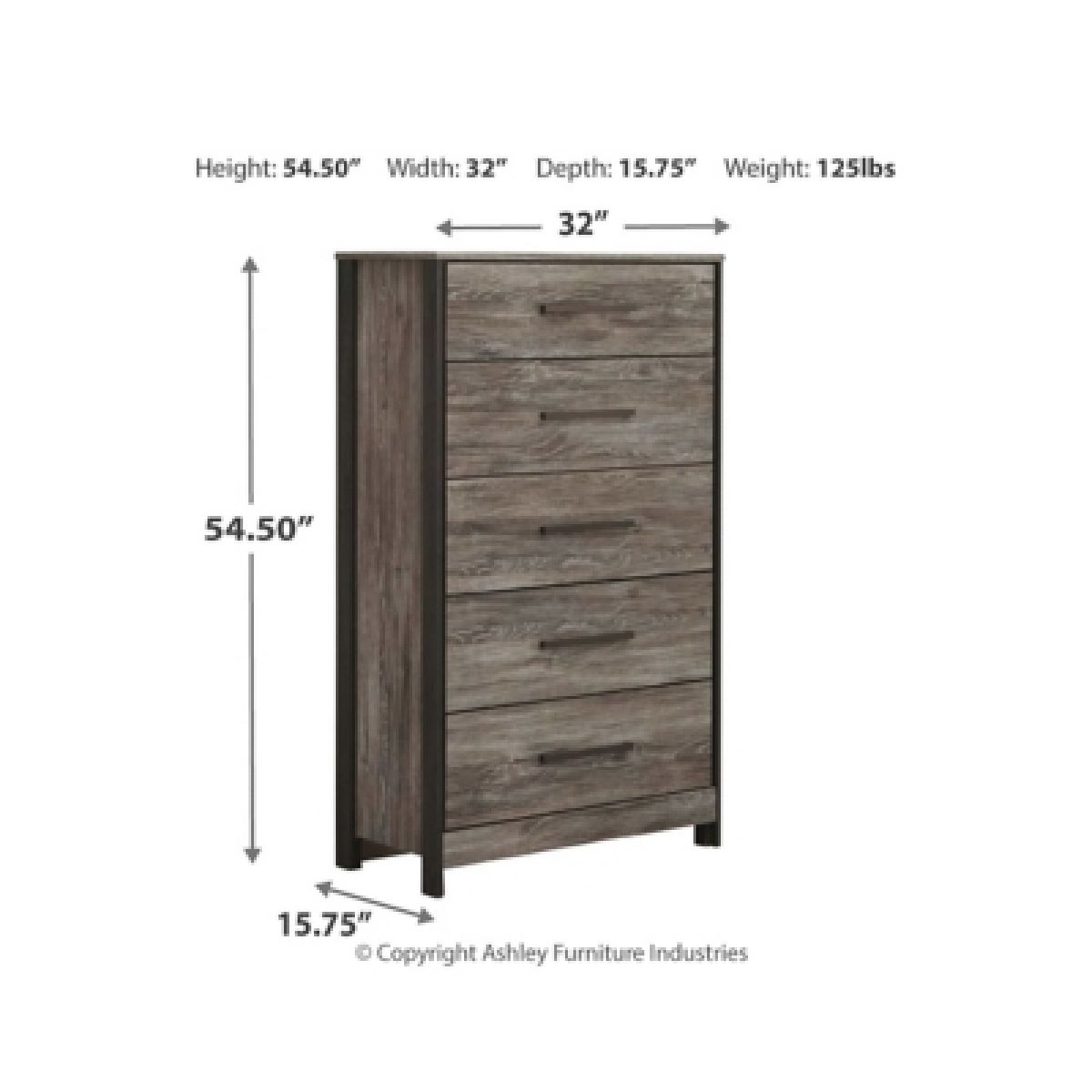 Cazenfeld Chest of Drawers - Image 5