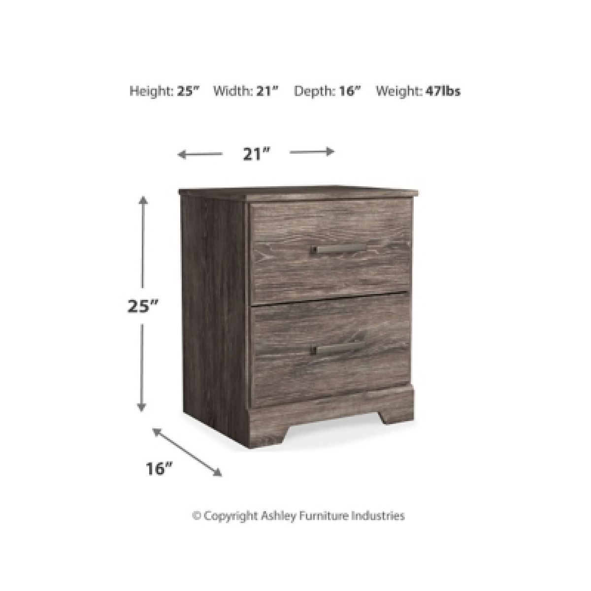 Ralinksi Nightstand - Image 7