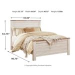 Willowton Queen Panel Bed, Dresser, Mirror and 2 Nightstands - Image 10