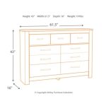 Bellaby King Panel Storage Bed, Dresser, Mirror and Nightstand - Image 10