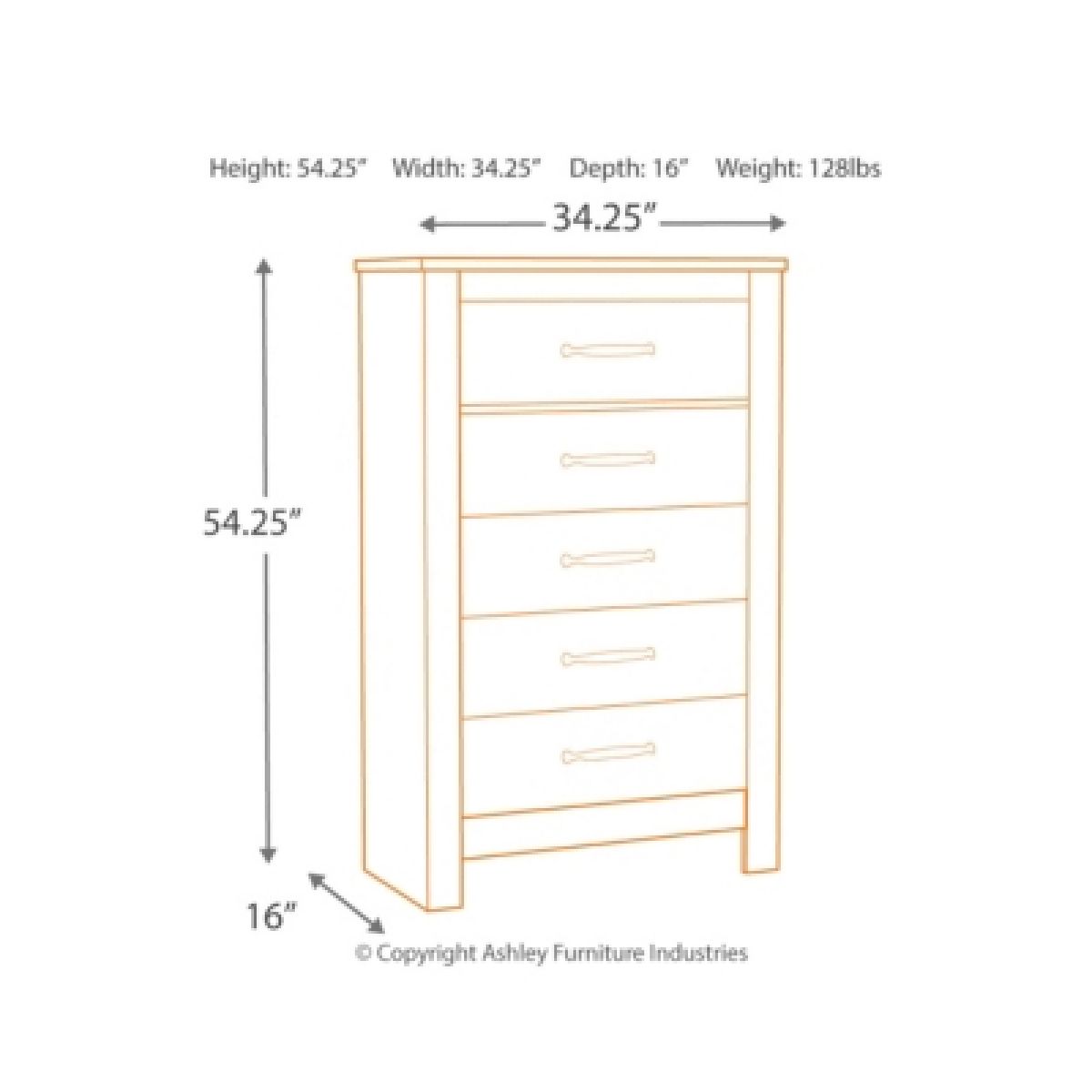 Bellaby Chest of Drawers - Image 5