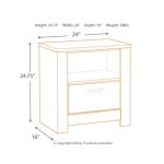 Bellaby King Panel Storage Bed, Dresser, Mirror and Nightstand - Image 9