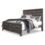 Wynnlow King Crossbuck Panel Bed