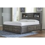 Caitbrook Queen Storage Bed with 8 Drawers