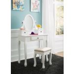 Kaslyn Vanity and Mirror with Stool - Image 6