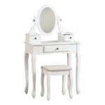 Kaslyn Vanity and Mirror with Stool - Image 4