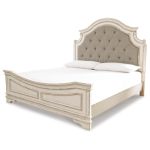 Realyn King Upholstered Panel Bed - Image 2