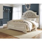 Realyn Queen Upholstered Panel Bed