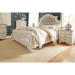 Realyn King Upholstered Panel Bed - Image 7