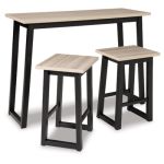 Waylowe Counter Height Dining Table and Bar Stools (Set of 3) - Image 2