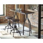Odium Counter Height Dining Table and Bar Stools (Set of 3) - Image 3