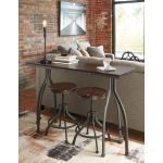 Odium Counter Height Dining Table and Bar Stools (Set of 3)