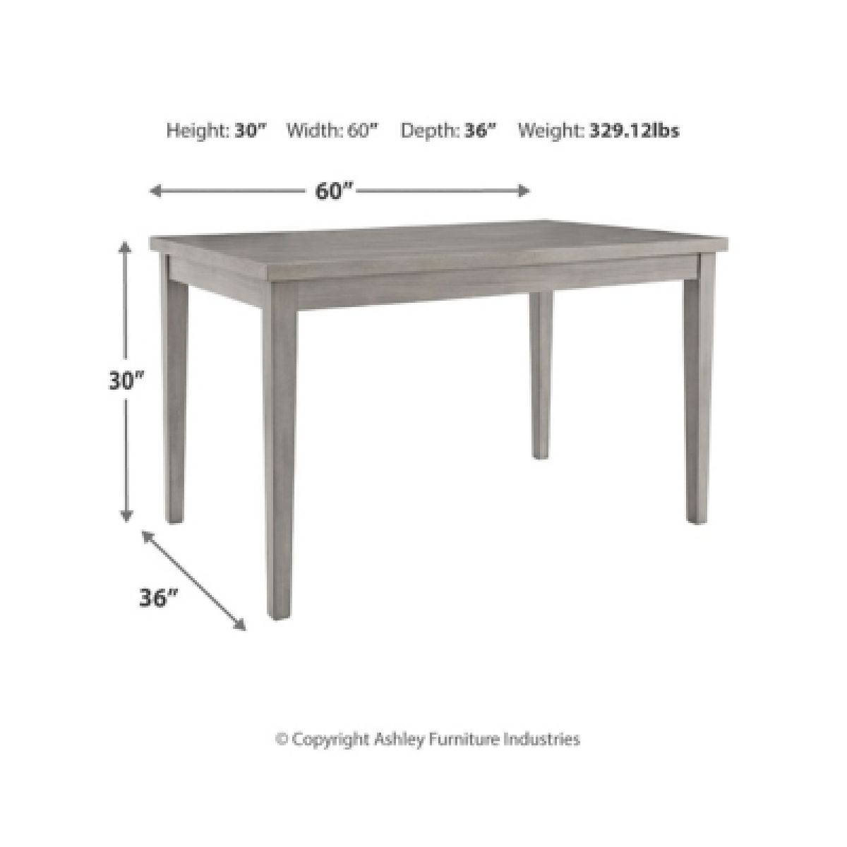 Parellen Dining Table - Image 6