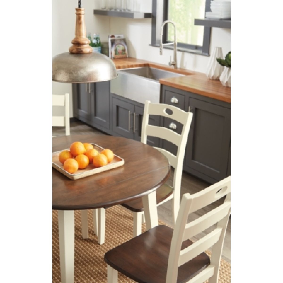 Woodanville Dining Drop Leaf Table - Image 7