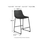 Centiar Counter Height Bar Stool - Image 5
