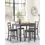 Bridson Counter Height Dining Table and Bar Stools (Set of 5)
